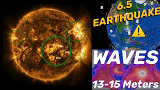 Solar Flares‼️ 65 Earthquake Marianas Trench‼️ Turbulent Southern Hemisphere⁉️ [upl. by Aierbma]