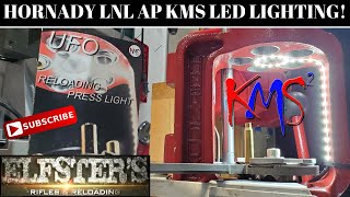 KMS SQUARED LED LIGHT FOR HORNADY LNL AP RELOADING PRESS [upl. by Annauqaj]