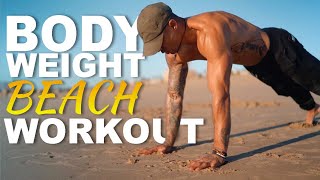 Beach BodyWeight Workout  Michael Vazquez [upl. by Stine]