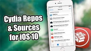 Top 5 Best Cydia Repos amp Sources for iOS 10  iOS 1033 [upl. by Amelie]