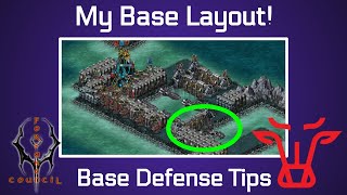 Battle Pirates My Base Layout  Top 100 Global [upl. by Jilleen]