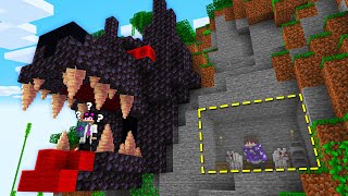 A BASE SECRETA DOS LOBISOMENS  Minecraft Absurdo [upl. by Llesirg]