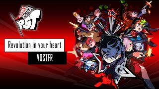 Persona 5 Tactica  Revolution in your heart VOSTFR  Lyrics [upl. by Sorrows653]