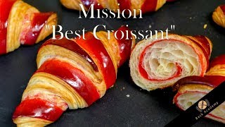 Bicolor Croissant  Mission quotBest Croissantquot Back Academy neuer Kurs [upl. by Novyat]