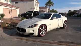 2010 Maserati GT S  22quot Forgiato Rims [upl. by Akamahs]