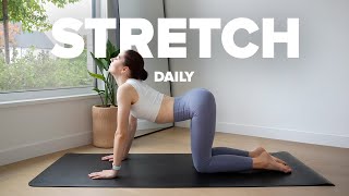 Daily Back Pain Stretches to Relieve Tension and Improve Mobility [upl. by Nylitsirk]