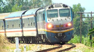 BEAUTIFUL DIESEL TRAIN IN 2020  Đoàn tàu lửa lặng lẽ trở về thật đẹp [upl. by Ailama]