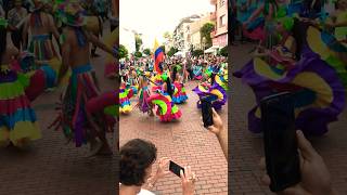 🇨🇴 Colombian Dance on the Street in Varna [upl. by Dlanar]