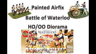 Airfix Battle of Waterloo Diorama Set  HOOO Scale 172 Fully Painted [upl. by Calendre312]