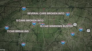 Greensboro police share warning about car breakins [upl. by Ramedlaw30]