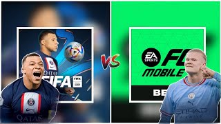 FIFA MOBILE 23 Vs EA SPORTS FC MOBILE COMPARISON GRAPHICS ANIMATION CELEBRATIONS [upl. by Eimareg749]