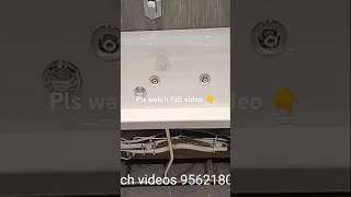 Jaquar Jacuzzi Bath Tub fitting shorts shortsfeed youtubeshorts jacuzzitub plumbing [upl. by Glarum]