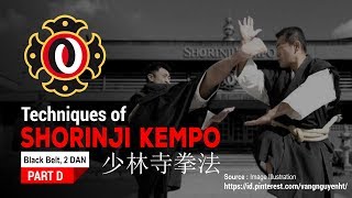 Techniques of Shorinji Kempo Black Belt 2 DAN part D [upl. by Llahsram549]