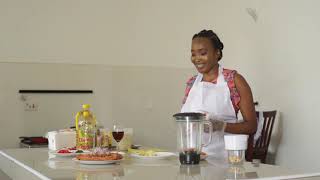 Pokomo Princess  Cooking Show Malindi Roasted peanut fish curry [upl. by Fermin]