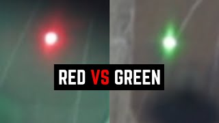 Red Dot VS Green Dot Sight In Depth Comparison [upl. by Ainimre]