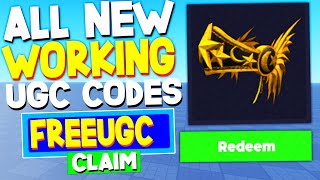 NEW ALL WORKING CODES FOR FLEX UGC CODES ROBLOX [upl. by Trebmal]