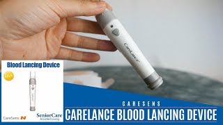 MINDBLOWING TECHNOLOGY Carelance Blood Lancing Device  For Home Monitoring of Blood Glucose Level [upl. by Sparky]