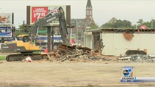 Georges Hot Dog Shoppe Torn Down [upl. by Anahc]