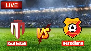 Real Esteli Vs Herediano En vivo [upl. by Tronna]