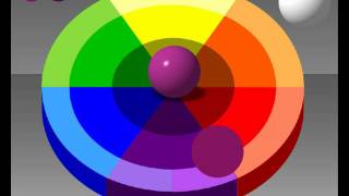 Color wheel chart mixing theory painting tutorial [upl. by Scarito]