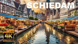 Schiedam Centrum Markt like Never Before 4K HDR Walk Tour [upl. by Aay360]