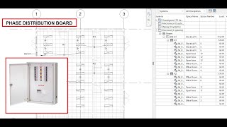 How to set distribution system for panel in Revit Phase 3 Wire Distribution [upl. by Savanna]