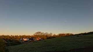 Time Lapse Sky October 27th 2024 North Yorkshire UK By John Grant [upl. by Tonina545]