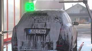 Beskontaktna laserska autopraonica Lasser Wash  West Petrol Gradiška BiH full HD [upl. by Eniledgam]