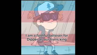 Bro was definitely trans and an icon gravityfalls trans dipper [upl. by Adroj385]