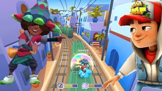 SUBWAY SURFERS MARRAKESH 2024  HAMZA and HASINA [upl. by Yrreg]