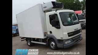 DAF LF45 refrigerated truck video [upl. by Mcclenon]