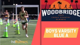 2024 XC  Woodbridge Classic  Boys Varsity Blue A [upl. by Wallack]