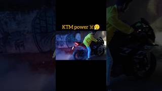 Lag ta hai kuch jada disturb kar diya logo ko 😜😅ktm attitude powerful burnout rider reaction [upl. by Fiertz]