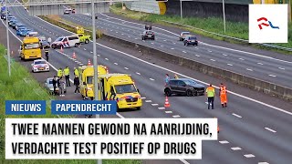 112nieuws ongeluk op A15 en explosie in Zwijndrecht [upl. by Sirama]