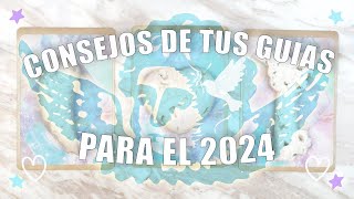 Consejos de tus guías para el 2024 👼✨🧿Tarot interactivo [upl. by Ayrotal]