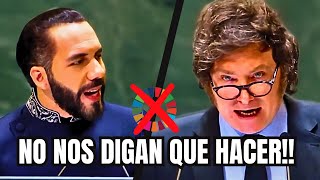 Los 2 Discursos que SACUDIERON a la ONU 2024  Nayib Bukele Y Javier Milei [upl. by Gnok335]