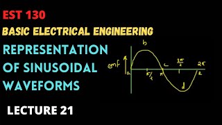 Representation of Sinusoidal Waveforms  AC FUNDAMENTALS  EST 130  Lecture 21 [upl. by Halliday499]