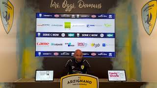 Arzignano ValchiampoRenateConferenza Stampa Post Match [upl. by Enrobso]