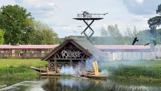 Falconers Quest display in STUNNING 4K HDR 60fps Warwick Castle UK [upl. by Aime143]