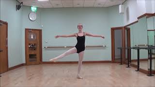 3 Centre Practice  Intermediate Foundation  Royal Academy of Dance [upl. by Leahcar]