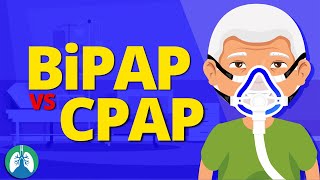 BiPAP vs CPAP Made Easy  Noninvasive Positive Pressure Ventilation NPPV [upl. by Saixela635]