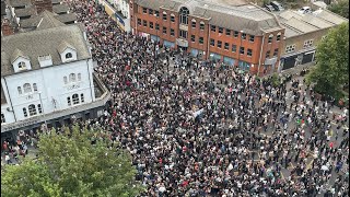 WALTHAMSTOW LIVE ANTI  RACISM PROTEST [upl. by Truman]