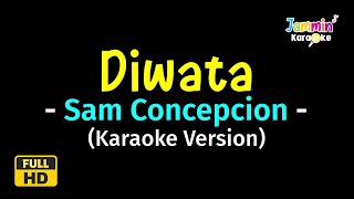 Diwata  Sam Concepcion Karaoke Version [upl. by Rafaello]