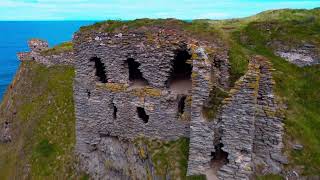 Findlater Castle Moray Coast Scotland [upl. by Adnilrev]