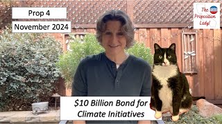 Prop 4 10 Billion Bond for Climate Initiatives [upl. by Cailean]