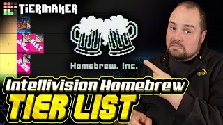 RANKING Intellivision Homebrew  HOMEBREW INC [upl. by Phipps]