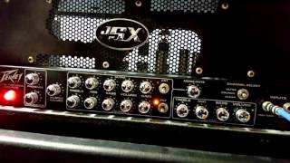 Peavey JSX 120 Watt Crunch Demo through Orange PPC412 Cabinet [upl. by Aliel]