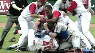 Inside pitch leads to the benches clearing [upl. by Emory]