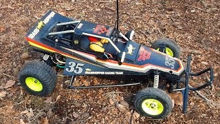 TAMIYA GRASSHOPPER IN THE WOODS [upl. by Biddie]