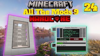 Fission Reactor All The Mods 9 Hardcore EP24 [upl. by Idell]